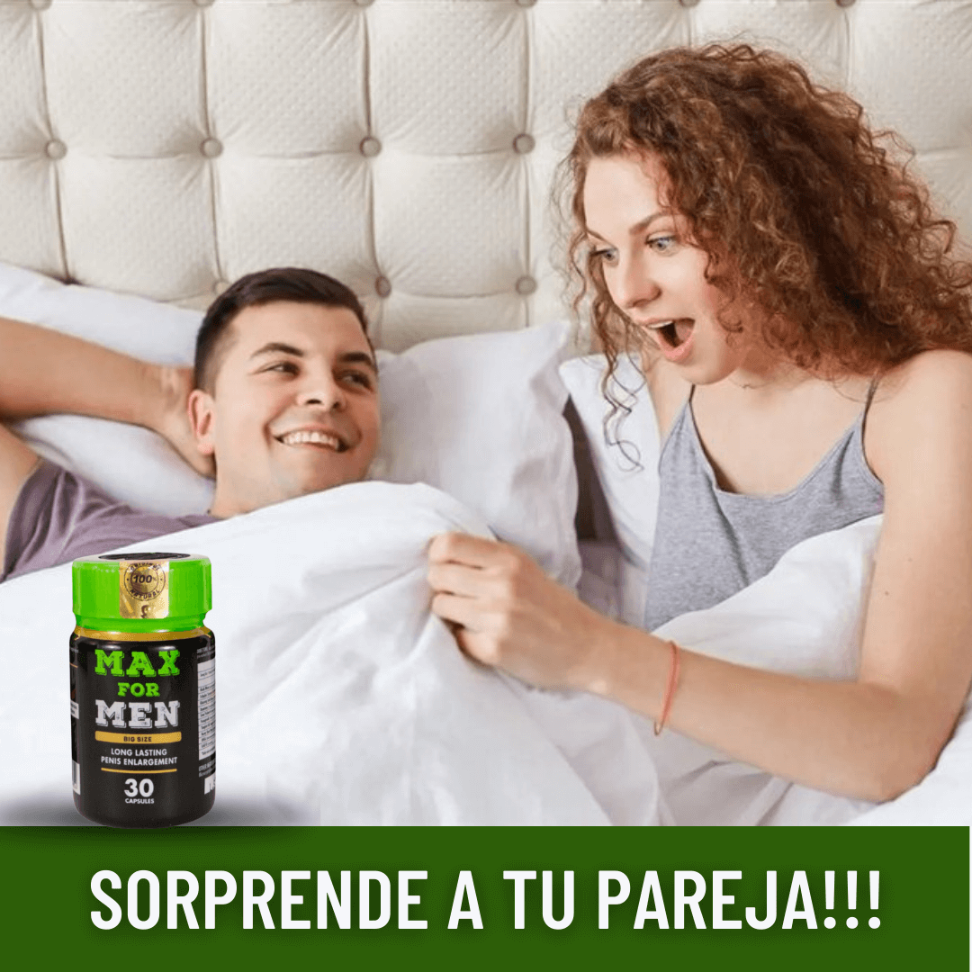 Max For Men (MACA NEGRA) - Suplemento Masculino