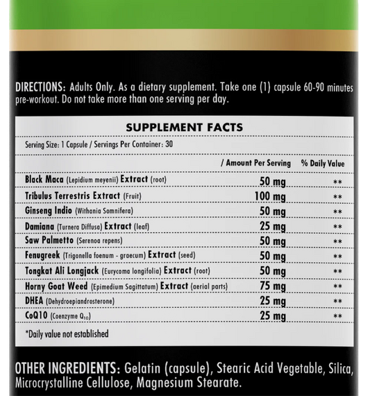 Max For Men (MACA NEGRA) - Suplemento Masculino