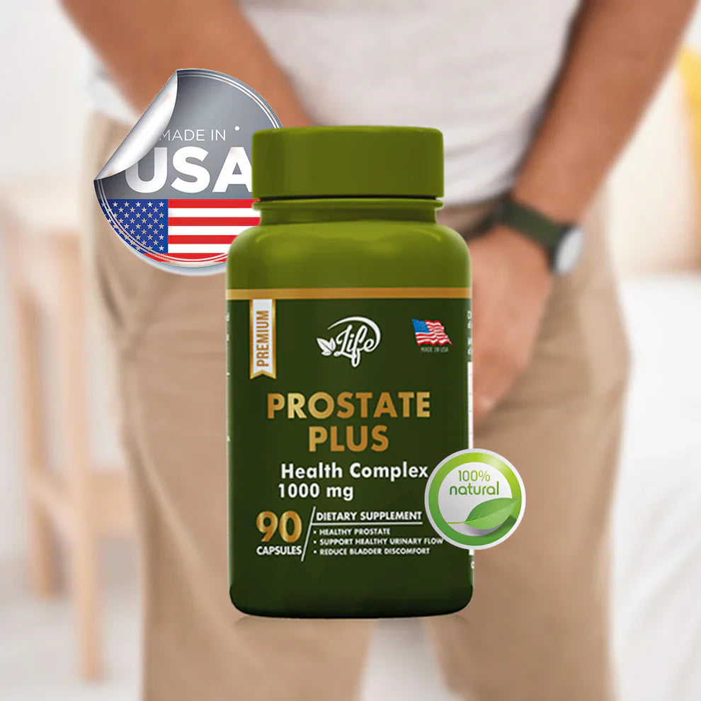 PROSTATE PLUS – Suplemento con Saw Palmetto y Zinc