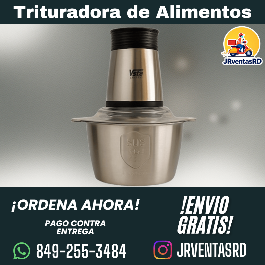 TRITURADOR DE ALIMENTOS ⚡️