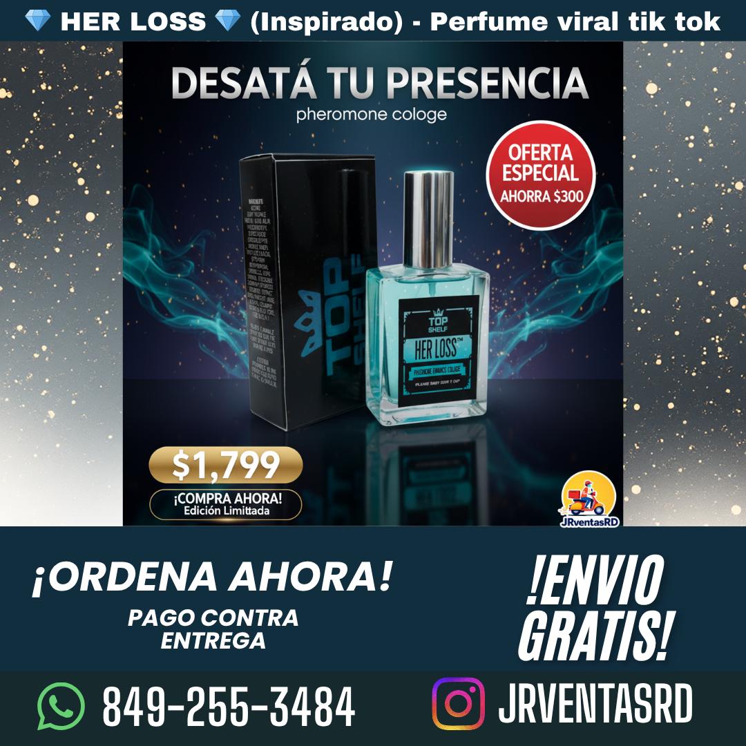 💎 HER LOSS 💎 (Inspirado) - Perfume viral tik tok