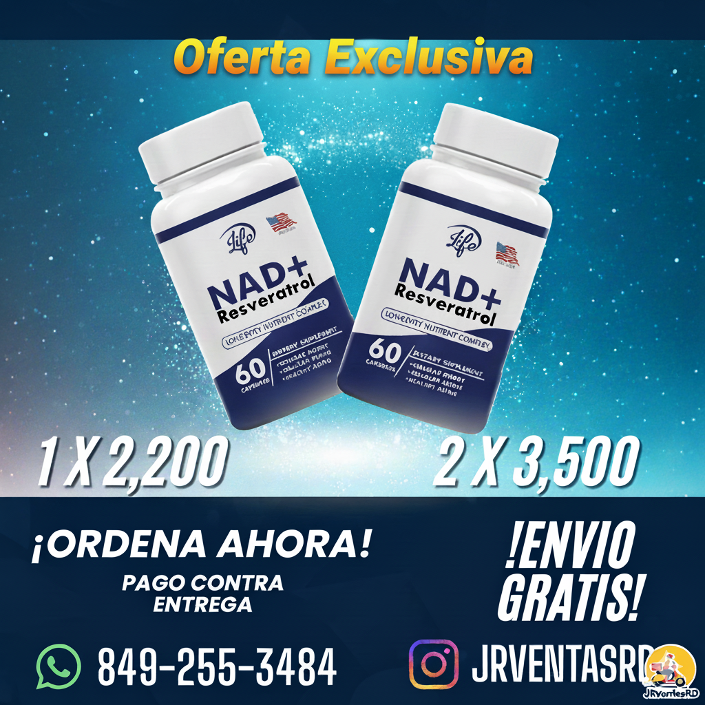 NAD+ Resveratrol: Potente Anti-Envejecimiento