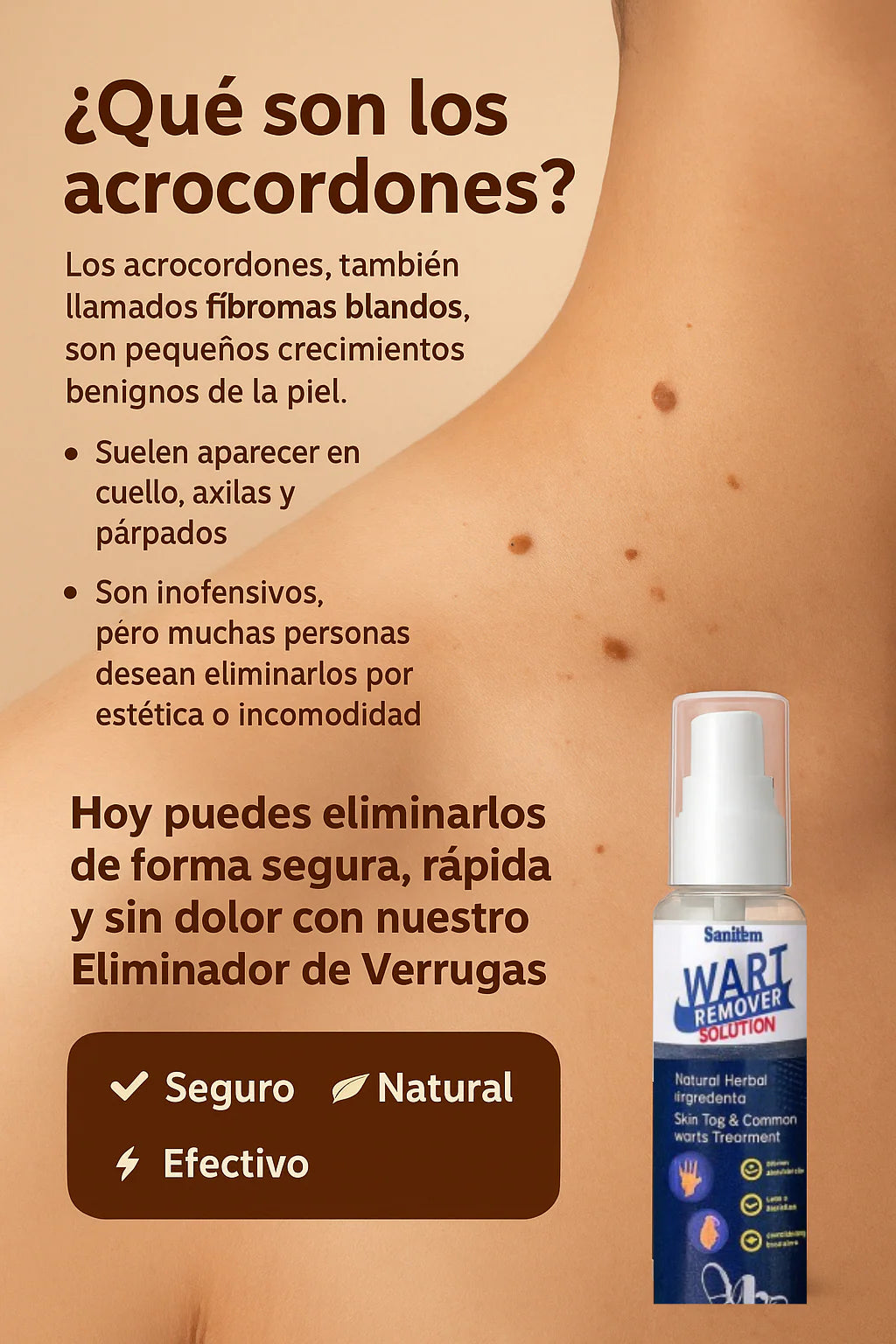 🌿 Removedor de Verrugas Solución Natural y Eficaz para una Piel Libre de Imperfecciones
