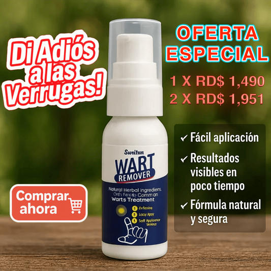 🌿 Removedor de Verrugas Solución Natural y Eficaz para una Piel Libre de Imperfecciones