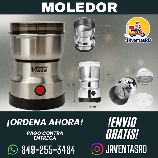 Molino Eléctrico Triturador Café, Especias Y Granos