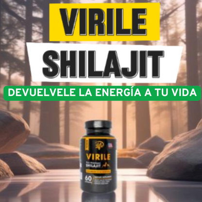 SHILAJIT VIRILE - 60 CAPSULAS